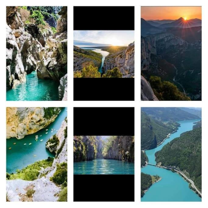 Mazet 55 Gorges Du Verdon Saint-Martin-de-Bromes Bagian luar foto