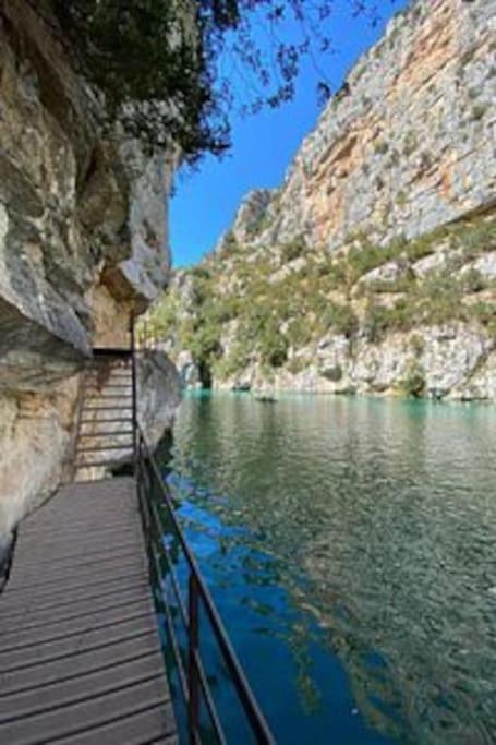 Mazet 55 Gorges Du Verdon Saint-Martin-de-Bromes Bagian luar foto