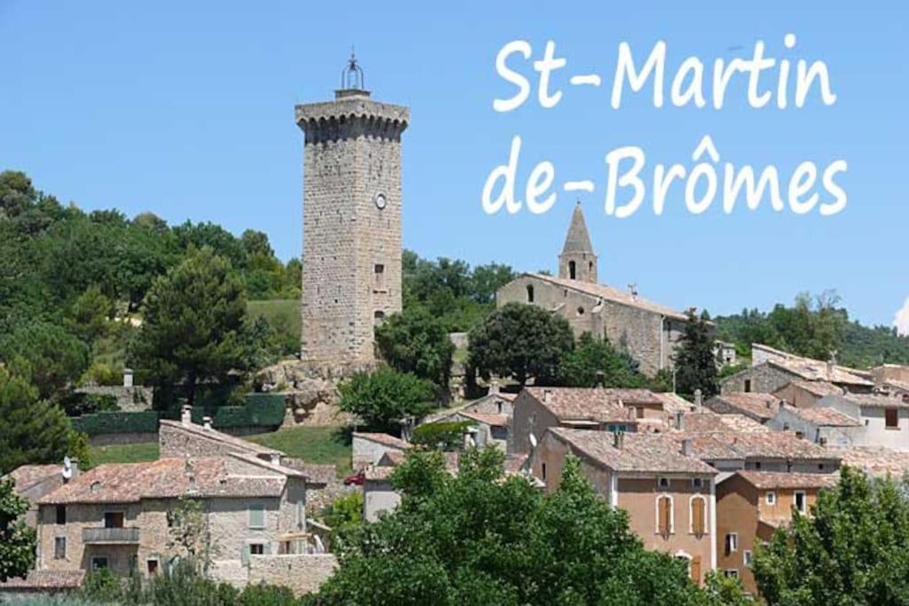Mazet 55 Gorges Du Verdon Saint-Martin-de-Bromes Bagian luar foto